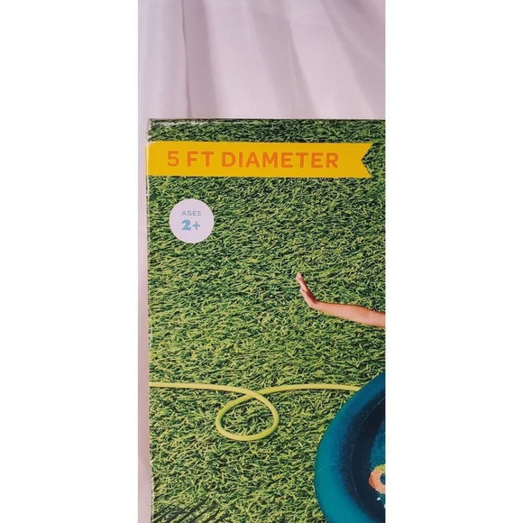 Sun Squad Inflatable Kiddie Pool Octopus Pool - Ages 2+, 5 FT Diameter, NEW - Picture 8 of 8